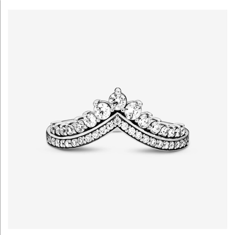 Pandora Princess Wishbone Ring